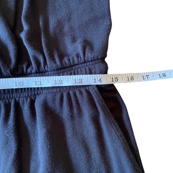 Beyond Yoga Easy Gather Sleeveless Midi Jumpsuit Modal Black Size Small 0654D - Picture 7 of 10